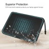 Tech-Protect Hardpouch for 15-16 Laptops - Black and Orange
