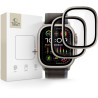 Tech-Protect 2-pack tempered glass for Apple Watch Ultra 49mm - silver and black