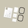 Tech-Protect 2-pack tempered glass for Apple Watch Ultra 49mm - black