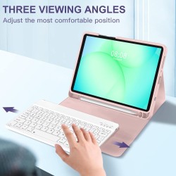 Tech-Protect SC Pen Case for Samsung Galaxy Tab A9 / A11 8.7 X110 / X115 / X133 / X135 - Pink