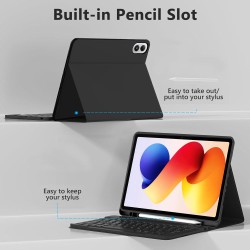 Tech-Protect SC Pen Case for Xiaomi Poco Pad M1 / Redmi Pad 2 Pro 12.1 - Black
