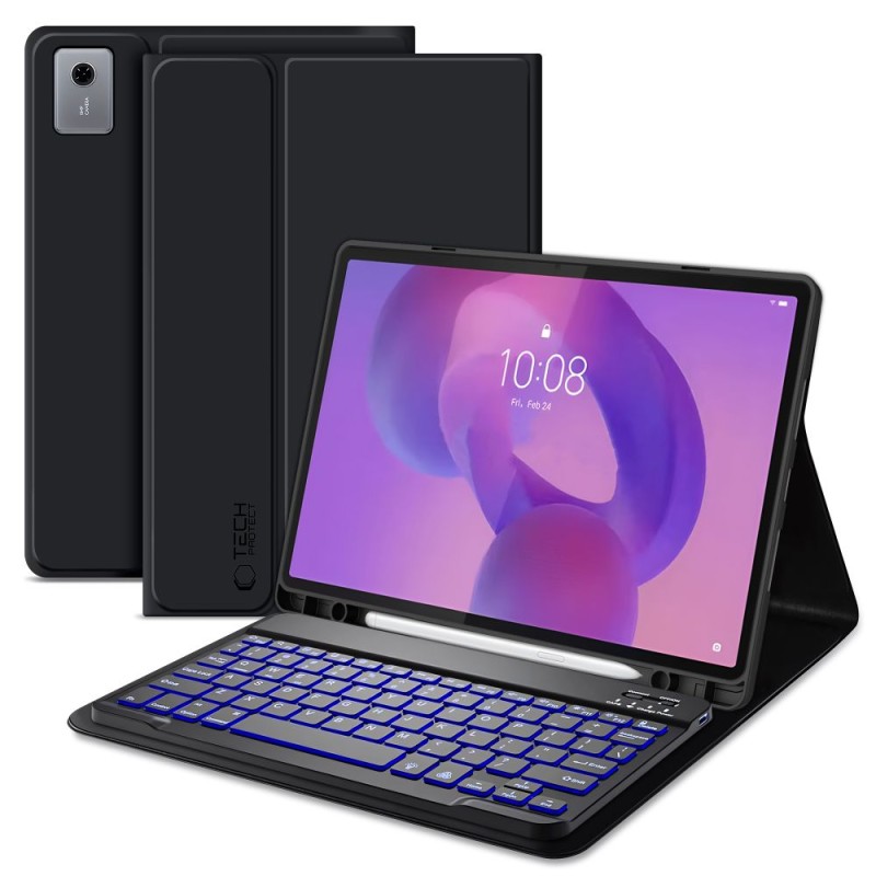 Tech-Protect SC Pen Case for Lenovo Idea Tab Plus 12.1 TB-361 - Black