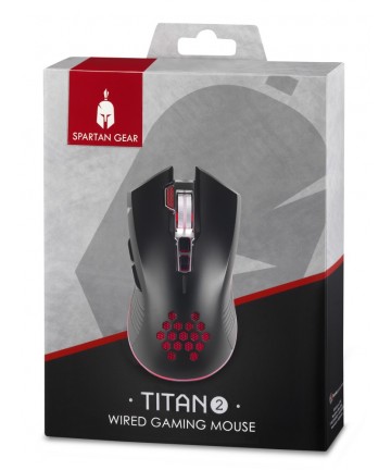 Spartan Gear - Titan 2 Wired Gaming Mouse