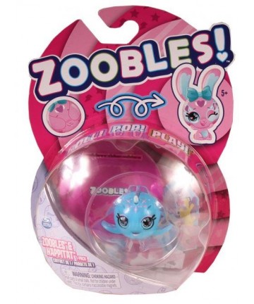 Spin Master Zoobles!: Zoobles  Happitat - Blue Fish 1-Pack (20134971)