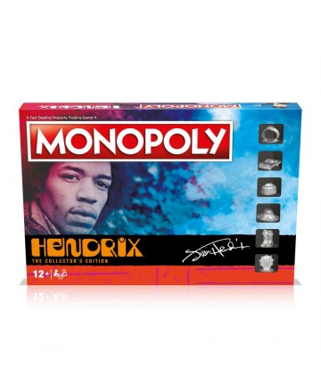 Winning Moves: Monopoly - Jimi Hendrix (English Language) (WM03131-EN1)