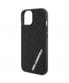 Karl Lagerfeld 3D Rubber Multi Logo case for iPhone 15 - black