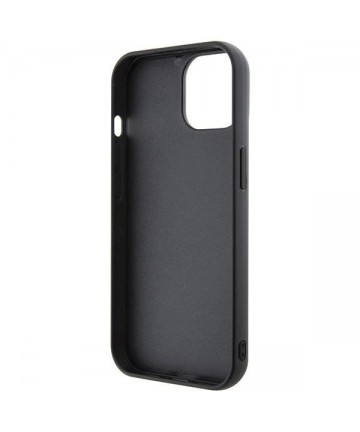Karl Lagerfeld 3D Rubber Multi Logo case for iPhone 15 - black
