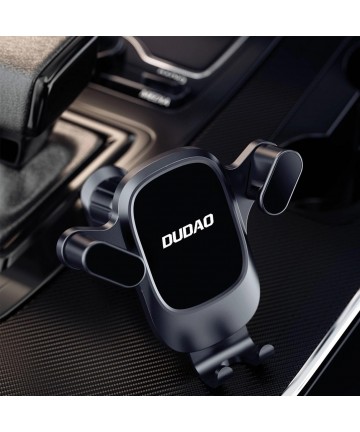 Dudao F5Pro air vent car phone holder - black