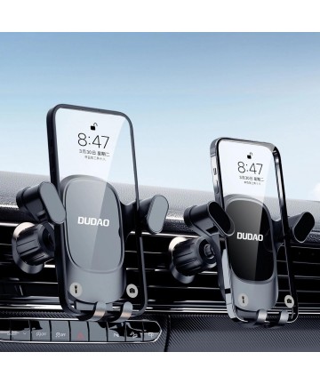 Dudao F5Pro air vent car phone holder - black