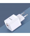 Wall charger GaN 33W PPS USB C/USB Dudao A13Pro - white