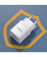 Wall charger GaN 33W PPS USB C/USB Dudao A13Pro - white