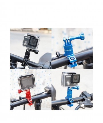 Sports camera holder for a bicycle