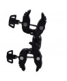 Double-sided clamp holder for the camera - black