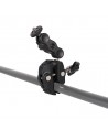 Phone and sports camera holder with clamp