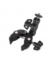 Phone and sports camera holder with clamp