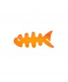 Fish-shaped headphone cable wrap - orange