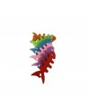 Fish-shaped headphone cable wrap - orange