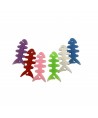 Fish-shaped headphone cable wrap - green