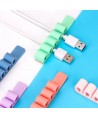 Silicone office organizer - pink