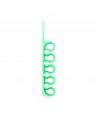Silicone office organizer - green