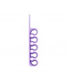 Silicone office organizer - purple