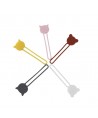 Silicone cable reel - brown