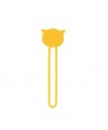Silicone cable reel - yellow