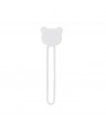 Silicone cable reel - white