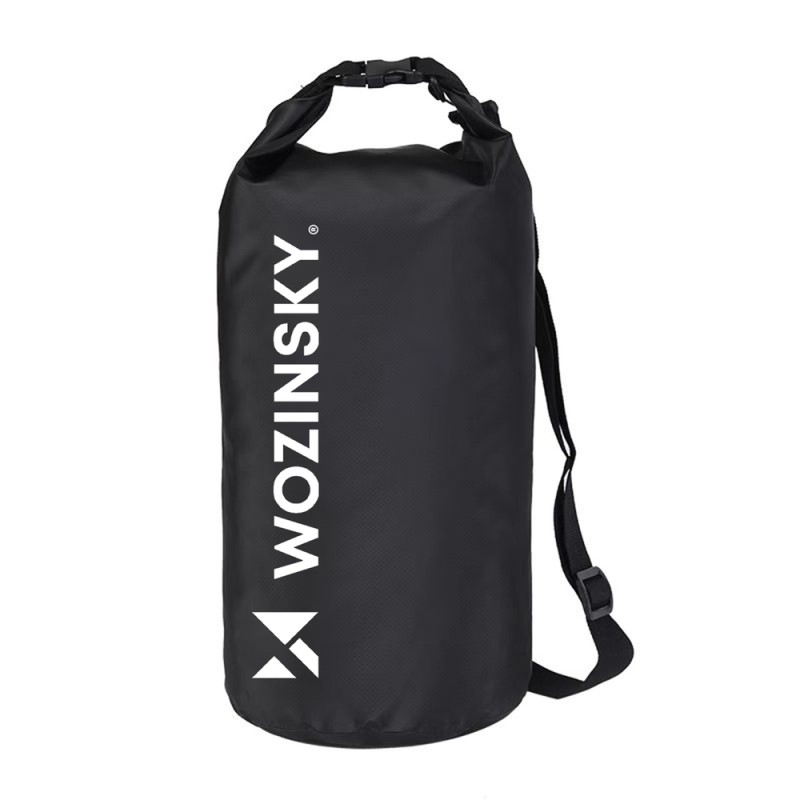 Wozinsky WWK-20 waterproof bag for sup kayak 20l - black
