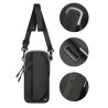 Wozinsky WSDB-B armband phone bag for running - black