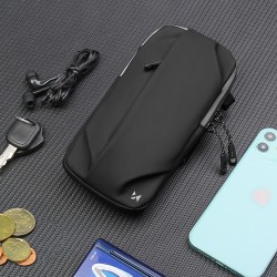 Wozinsky WSDB-B armband phone bag for running - black