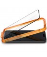 Spigen ALM Glass FC tempered glass for iPhone 15 - black 2 pcs.