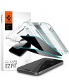 Spigen Glas.tR EzFit Privacy Tempered Glass for iPhone 15/16 with Adapter (2 pcs.)