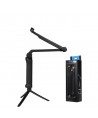 3 in 1 Monopod Tripod with Selfie Stick for GoPro - Black