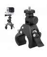 Sports camera holder rotates 360 degrees