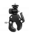 Sports camera holder rotates 360 degrees