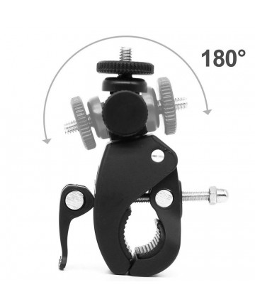Sports camera holder rotates 360 degrees