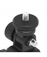 Sports camera holder rotates 360 degrees