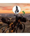 Sports camera holder rotates 360 degrees
