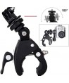 Sports camera holder rotates 360 degrees