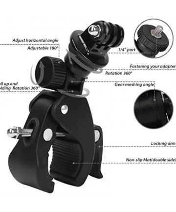 Sports camera holder rotates 360 degrees