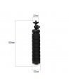 Eleastic tripod for a phone and a selfie camera