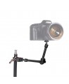 Clamp holder for camera, camera, microphone