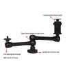 Clamp holder for camera, camera, microphone