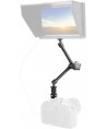 Clamp holder for camera, camera, microphone