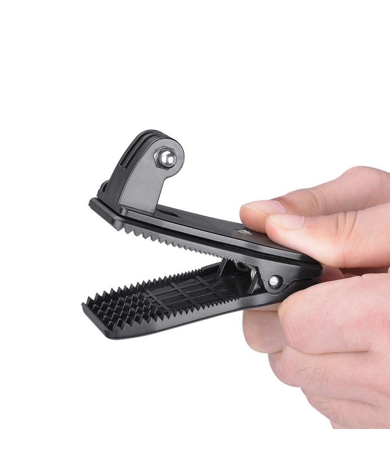 Holder with clip for mounting for GoPro