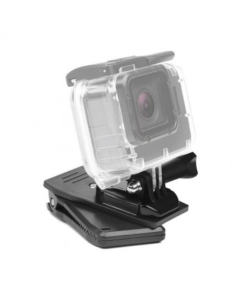 Holder with clip for mounting for GoPro