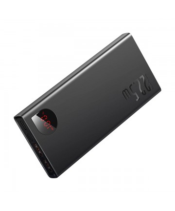 Baseus Adaman Metal Power Bank with Fast Charging 10000mAh 22.5W (Overseas Edition 2021) Black