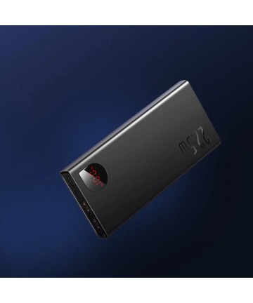 Baseus Adaman Metal Power Bank with Fast Charging 10000mAh 22.5W (Overseas Edition 2021) Black