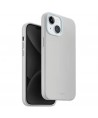 Uniq Lino Hue Magclick Charging case for iPhone 15 - light gray